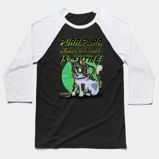 Purresistance is futile Baseball T-Shirt
